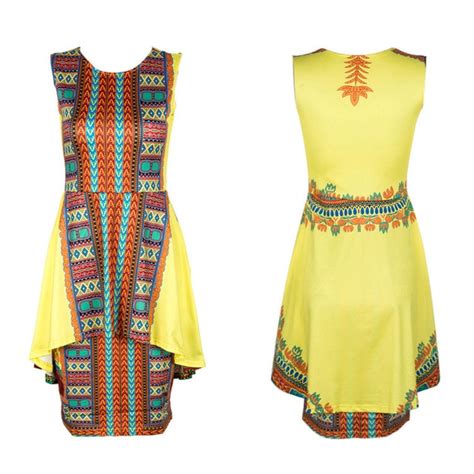 Africa Clothing Traditional African Print Dashiki Partydresses