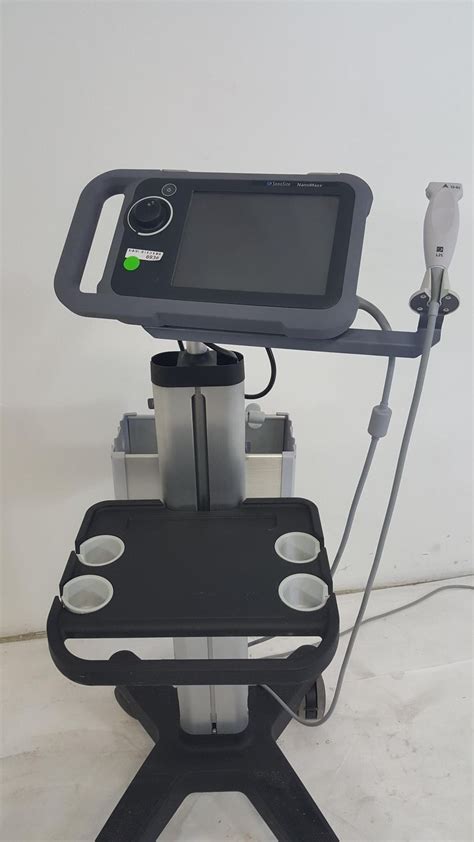 Sonosite Nanomaxx Portable Ultrasound With Transducer Dock Cart