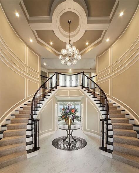 Cool 55 Luxurious Grand Staircase Design Ideas That Are Just