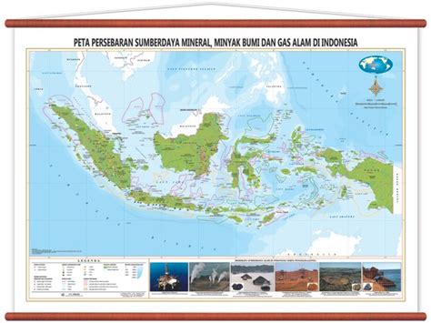 Peta Persebaran Hasil Bumi Indonesia