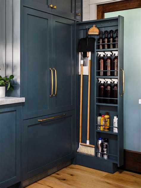 Broom And Utility Closet Storage Ideas And Organization Hacks Hgtv