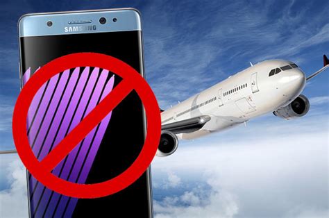 Samsung Galaxy Note 7 Banned From Flights Over Explosion Fears Daily Star