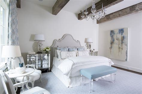 We did not find results for: Gray and blue French bedroom features rustic wood ceiling ...