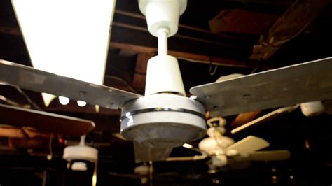 Dayton Leading Edge 56 Reversible Industrial Ceiling Fan Youtube