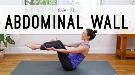 yoga for abdominal wall 14 minute core practice yoga with adriene youtube