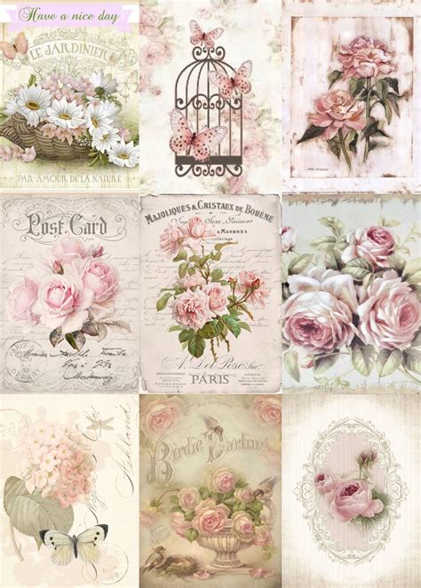 Pin By Scrapallyourlife2 On Vintage Decoupage Vintage Printing On