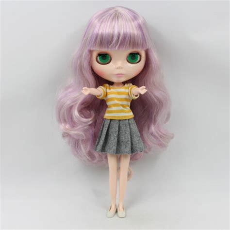 Takara 12 Neo Blythe Mix Purple Hair Nude Doll From Factory Tby107 Ebay