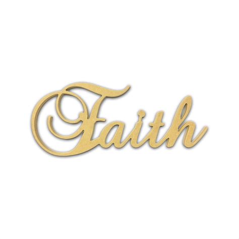 Calligraphy Faith Word