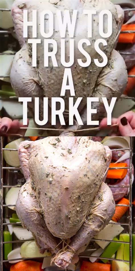 How To Truss A Turkey Video And Turkey Tips For Thanksgiving Fox And Briar [video] [video