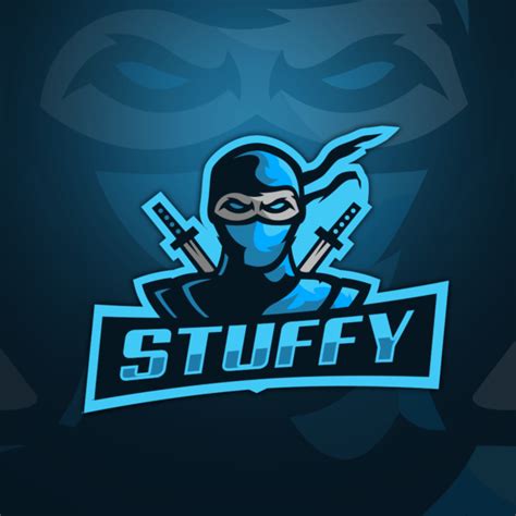 Free Gamingclan E Sportmascot Logo Blue Ninja Logo Zonic Design