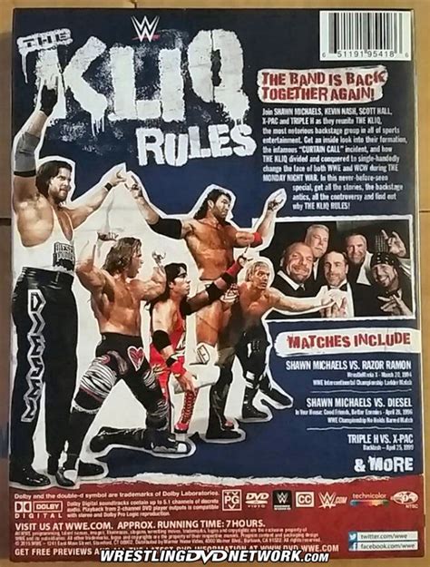 First Look Photos Of Wwe The Kliq Rules Dvd Officially Released Today Wrestling Dvd Network