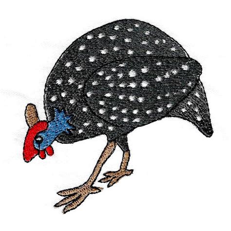 Guinea Fowls Set Products Swak Embroidery