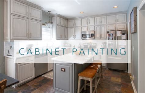 Doors & hardware are removed. Kitchen Cabinet Painting Franklin TN | Kitchen Cabinet ...