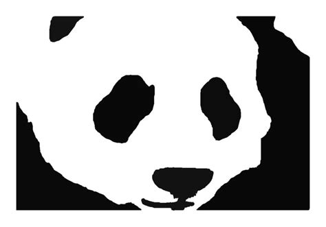 Panda Stencil By Same Old Thing On Deviantart
