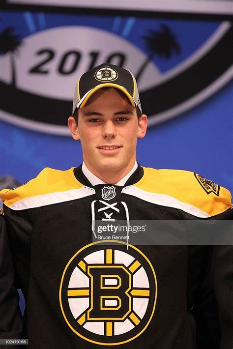 Tyler Seguin Drafted Second Overall By The Boston Bruins Poses On