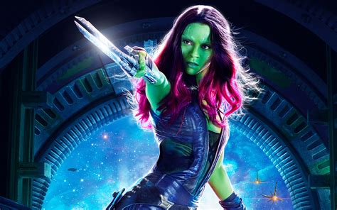 Ego revealed himself to be peter quill's father, and quill, gamora, and drax decided to travel to ego's. Gamora Guardians of the Galaxy Vol 2 Wallpaper | Full HD ...