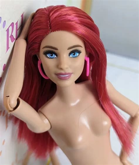 BARBIE EXTRA FASHIONISTA 168 Doll MASHUP Nude ARTICULATED Redhead