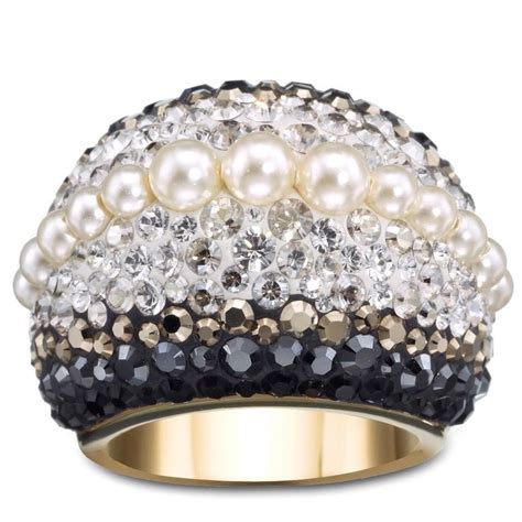 Chic Royalty Ring Swarovski Crystal Rings Swarovski Jewelry Crystal