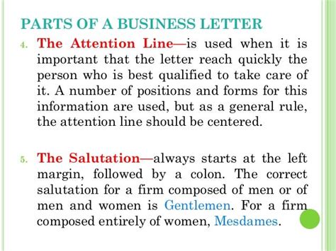 How To Address A Business Letter With An Attention Line 10 How To