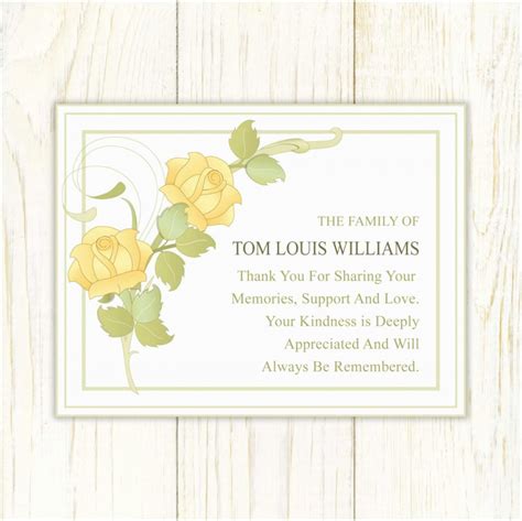 Create your own printable & online sympathy and condolences cards. Thank You Sympathy Cards Free Printable | Printable Card Free