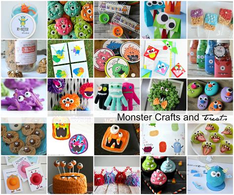 Halloween Monster Crafts And Treats 1 The Idea Room