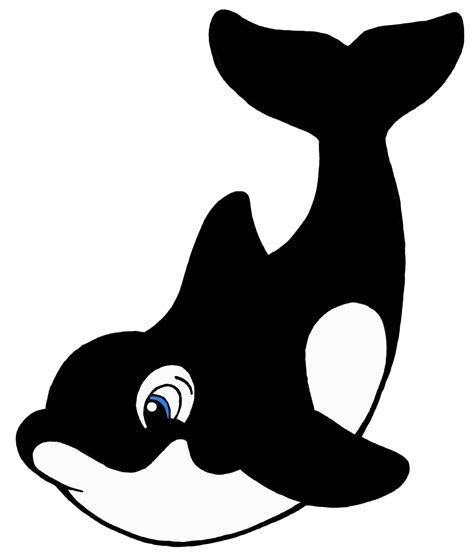 Orca Whale Cli Shamu Whale Cartoon Killer Whale Clip Art Clipart