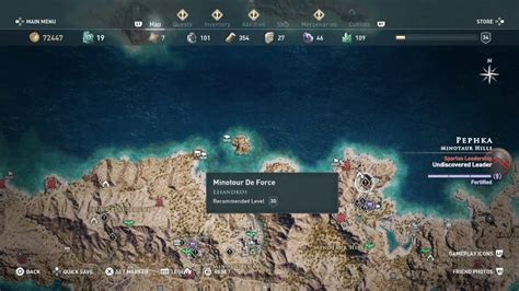 Assassins Creed Odyssey Minotour De Force Quest Walkthrough