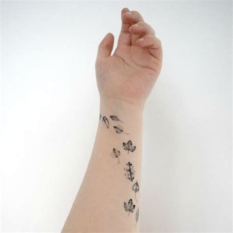 Bildresultat För Tattoo Leaf Tatueringsidéer Tattoos Forarm