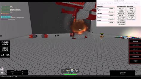 Roblox Build Your Own Mech Roblox Exploiting 14 Youtube