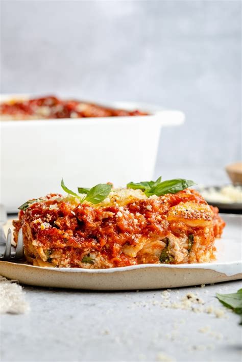 The Best Healthy Turkey Lasagna Youll Ever Eat Ambitious Kitchen