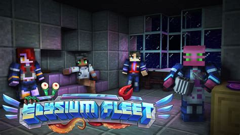 Elysium Fleet By Cubecraft Games Minecraft Skin Pack Minecraft