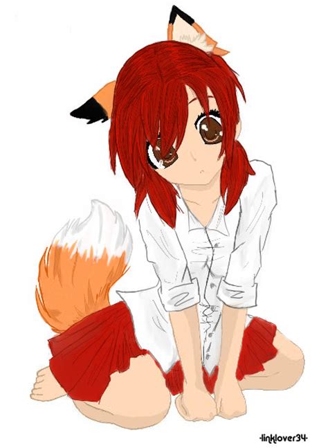 Kawaii Fox Girl By Linklover34 On Deviantart
