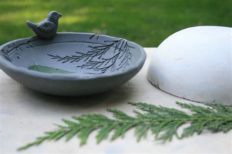 The Skillful Bee Ceramic Bowl W Nature Impressions
