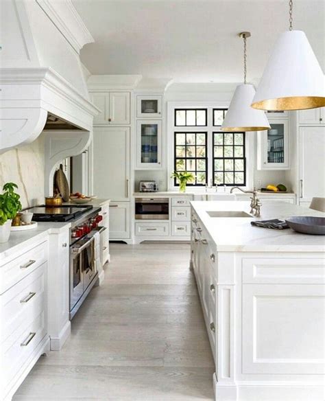 28 Elegant White Kitchen Design Ideas For Modern Home Classic White