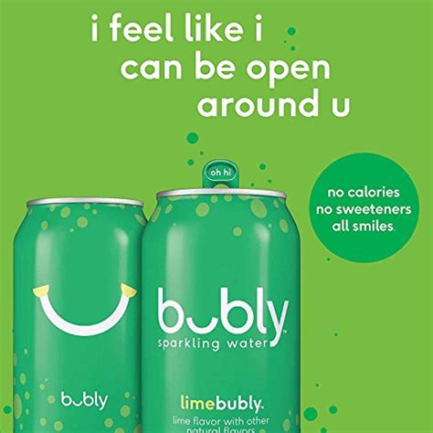 Bubly Sparkling Water Lime 12 Fl Oz Cans 8 Pack Pricepulse