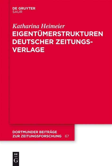 Konzernbilanzierung case by case : Eigentümerstrukturen deutscher Zeitungsverlage - PDF eBook kaufen | Ebooks Medien ...