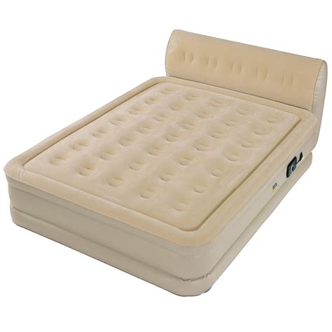 It recommends letting the mattress air out for a few hours. A good air mattress for camping?