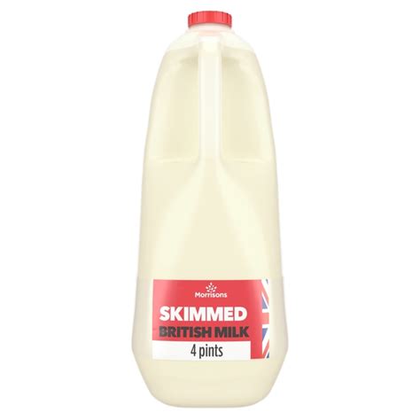 Morrisons Morrisons British Skimmed Milk 4 Pints 2272lproduct
