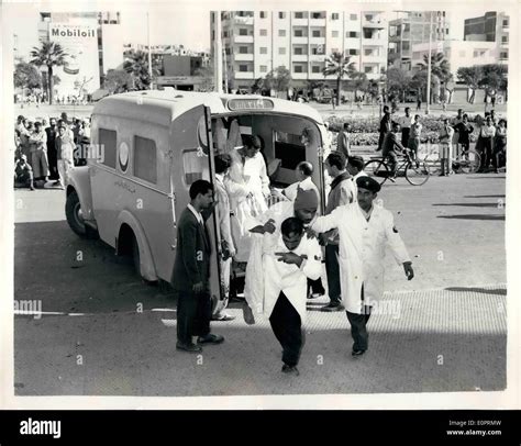 Nov 11 1956 Latest Scenes From Port Said Egyptian Wounded