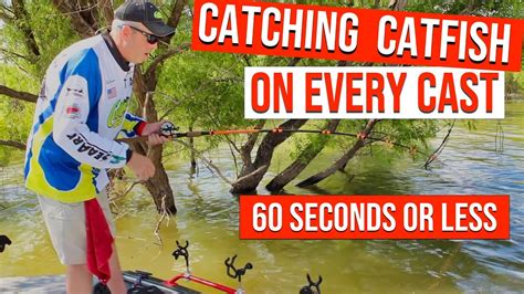 Catch Catfish In 60 Seconds Or Less Every Cast Youtube