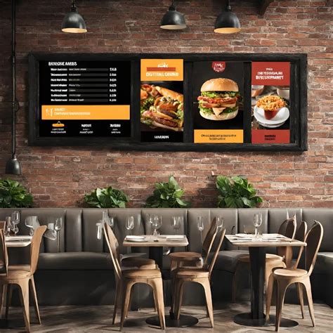 Digital Menu Boards Boosting The Restaurant Business Nento Ikotel