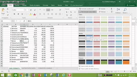 Como Hacer Una Tabla Excel