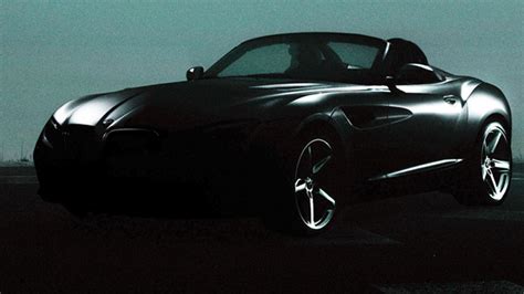 Teaser Concept Zagato Bmw Z4 Roadster