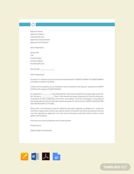 Essay about myself after 20 years from now quirky college application essays. Job Application Letter Template For Accountant [Free PDF ...