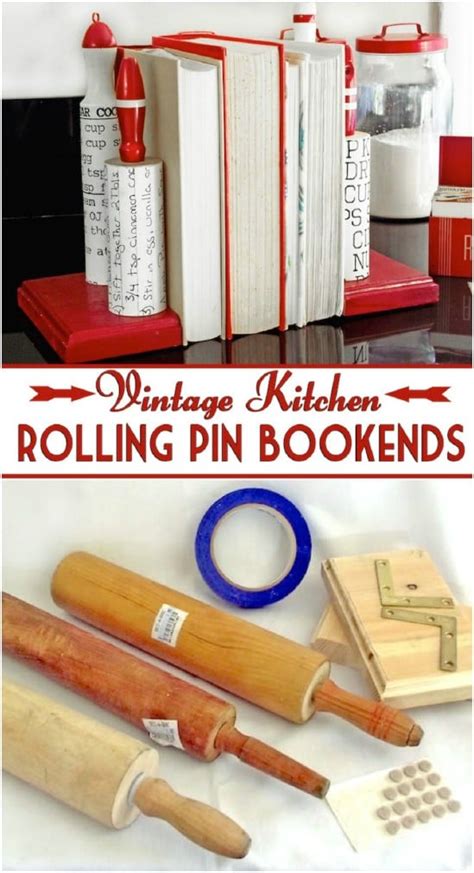 16 Fun And Decorative Repurposing Ideas For Old Rolling Pins Diy And Crafts