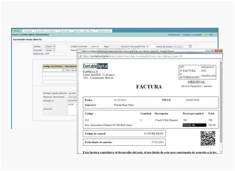 Menta Sistema De Facturación Electrónica Bolivia Impuestos Blog