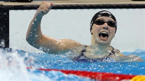 American Swimmer Ledecky Captures Gold Breaks World Record Fox News