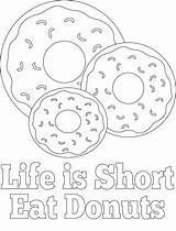 Coloring Donut Donuts Sheets Cute Printable Birthday Eat Short Template Sign Bestcoloringpagesforkids Printables Cartoon Popular Cupcake Drawing sketch template