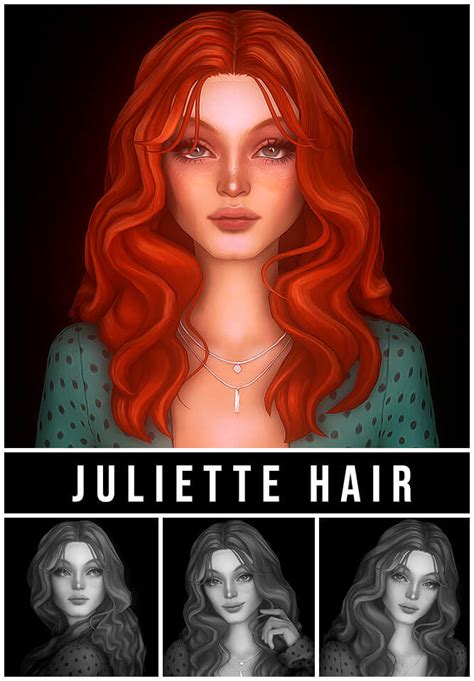 Sims 4 Juliette Hair The Sims Book