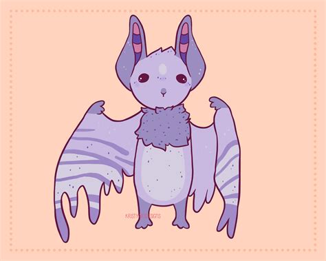 Little Bat Furry Fursona Character Adopt Etsy